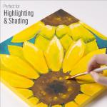 FolkArt Nylon Brush Set - 3 Pieces Brown