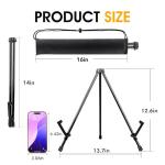 AROIC 3-Pack Adjustable Tabletop Easels in Black