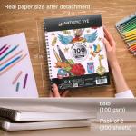 Artistic Eye Spiral Bound Sketch Book Set of 2