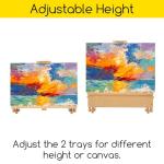 MEEDEN Adjustable Beech Wood Drawing Board Easel