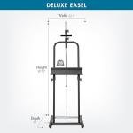 SD Studio Designs Deluxe Black Easel 22.5