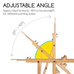MEEDEN Heavy-Duty Extra Large Beechwood Easel