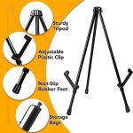 AROIC 3-Pack Adjustable Tabletop Easels in Black