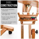 Extra Large Adjustable Wood H-Frame Easel
