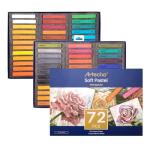 Artecho 72-Piece Soft Pastels Set with 70 Colors