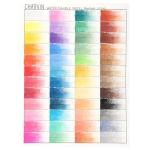 Charvin Artist Colored Chalk Pastels Set of 48