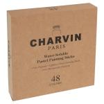 Charvin Artist Colored Chalk Pastels Set of 48