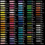 Vibrant 100-Color Square Soft Pastels Set