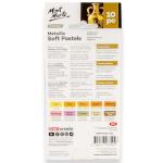Mont Marte 10-Color Metallic Soft Pastels Set