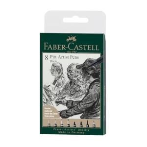 Faber-Castell PITT Artist Pens Set of 8