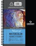 Canson Watercolor Paper Pad, 5.5x8.5 inches, 20 Sheets
