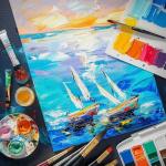 AETEXA 12-Pack 8x10 Inch Canvas Panels