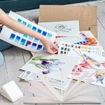 30 Sheets A5 Cold Press Watercolor Paper Pad