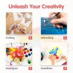 FIXSMITH 12-Pack 8x10 Inch Blank Canvas Panels