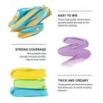 HIMI Metallic Gouache Paint Set, 18 Colors