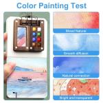 Tobios Mini Watercolor Travel Set with Sketchbook