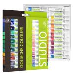 PHOENIX 24-Pack Non-Toxic Gouache Paint Tubes