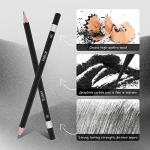 PABLUE Triangular Sketch Pencil Set for Artists
