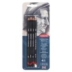 Derwent Charcoal Pencils Set of 4