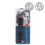 Derwent Charcoal Pencils Set of 4