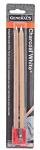 General Pencil Charcoal White Pencils 2-Pack