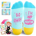 Artsy Painting Socks for Creative Teens and Teachers
