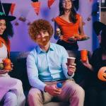 19-Piece 80s Painter Costume Set with Wig