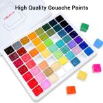 HIMI 56-Color Gouache Paint Set in Case