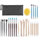 25-Piece Clay Tools Kit for Sculpting and Modeling