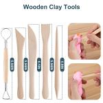 25-Piece Clay Tools Kit for Sculpting and Modeling
