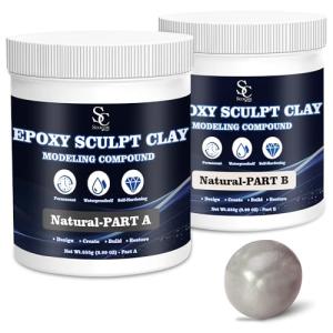 Seocam 2-Part Epoxy Sculpting Putty, 1 Pound