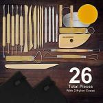 Pottery & Clay Tools Set - 26 Pieces