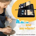 43-Piece Pottery Clay Sculpting Tool Set