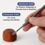 12-Piece Double-Ended Stainless Steel Wax Carver Set