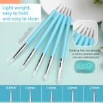 15-Piece Silicone Sculpting and Clay Tool Set