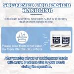 Seocam 2-Part Epoxy Sculpting Putty, 1 Pound