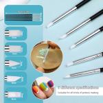 15-Piece Silicone Sculpting and Clay Tool Set