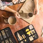 Pottery & Clay Tools Set - 26 Pieces