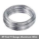Anezus 9 Gauge Bendable Aluminum Craft Wire