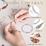 2mm Aluminum Craft Flat Wire - 33ft Silver Metal