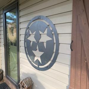 Tennessee Tristar Metal Wall and Garden Decor