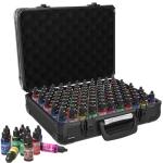 Evemodel 95-Hole Paint Bottle Organizer Suitcase