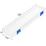 Noamus 8 Pack Paint Brush Holder and Storage Box