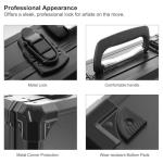 Evemodel 95-Hole Paint Bottle Organizer Suitcase