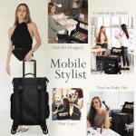 Stagiant 4-in-1 Rolling Makeup Organizer Case