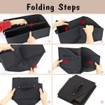 Collapsible Dog Toy Storage Basket with Handles