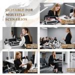 Rolling Makeup Case with Wheels - 4 in 1 Organizer