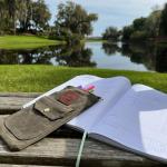 Earth & Fiber Waxed Canvas Artist Pouch