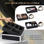 Rolling Makeup Case with Wheels - 4 in 1 Organizer