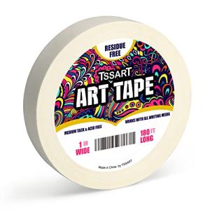 White Medium Tack Art Masking Tape - 180FT